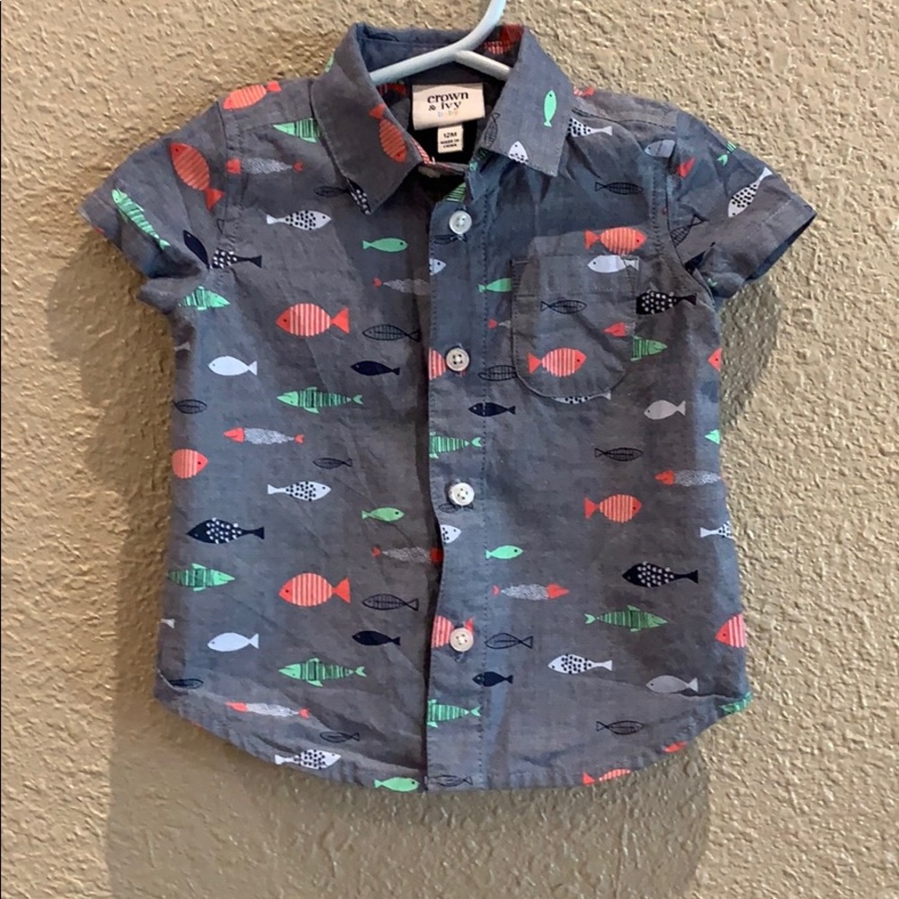 Fishing Button Up